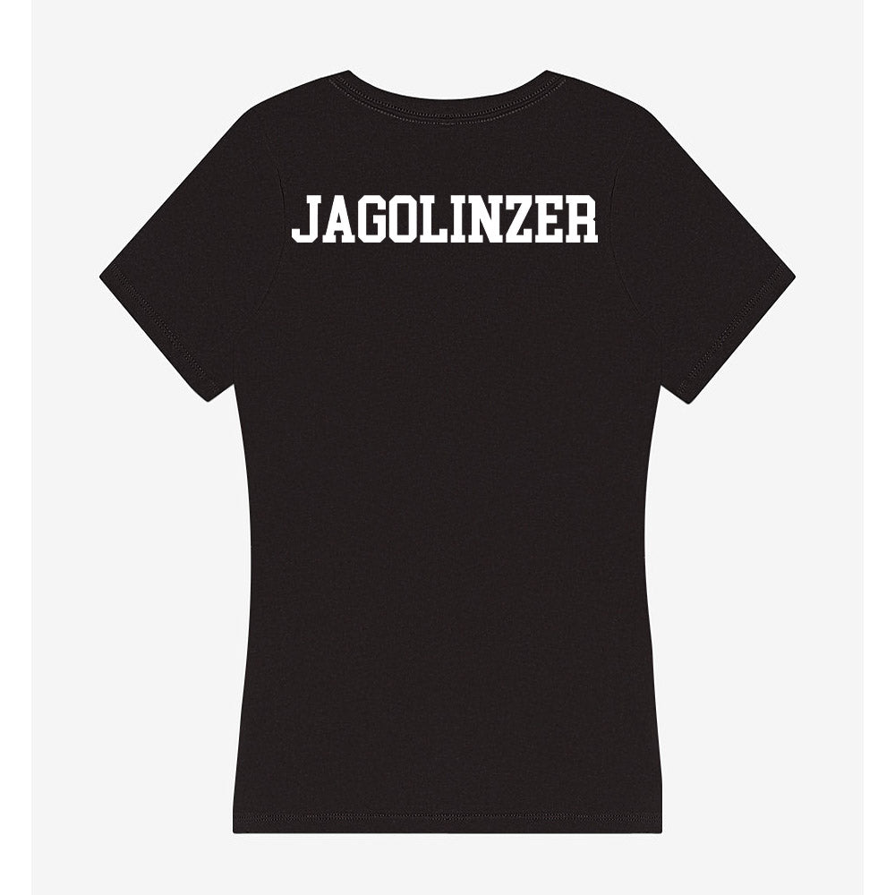 Vanderbilt - NCAA Women's Tennis : Jayden Jagolinzer - Women's V-Neck T-Shirt-1