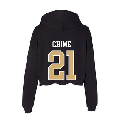 Vanderbilt - NCAA Women's Volleyball : Ariel Chime - Women's Crop Fleece Hoodie-1