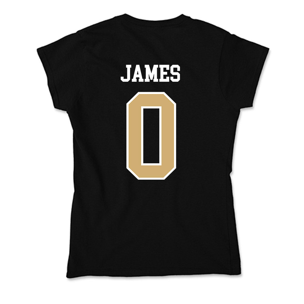 Vanderbilt - NCAA Men's Basketball : Michael James - Soft Style Women’s T-Shirt-1
