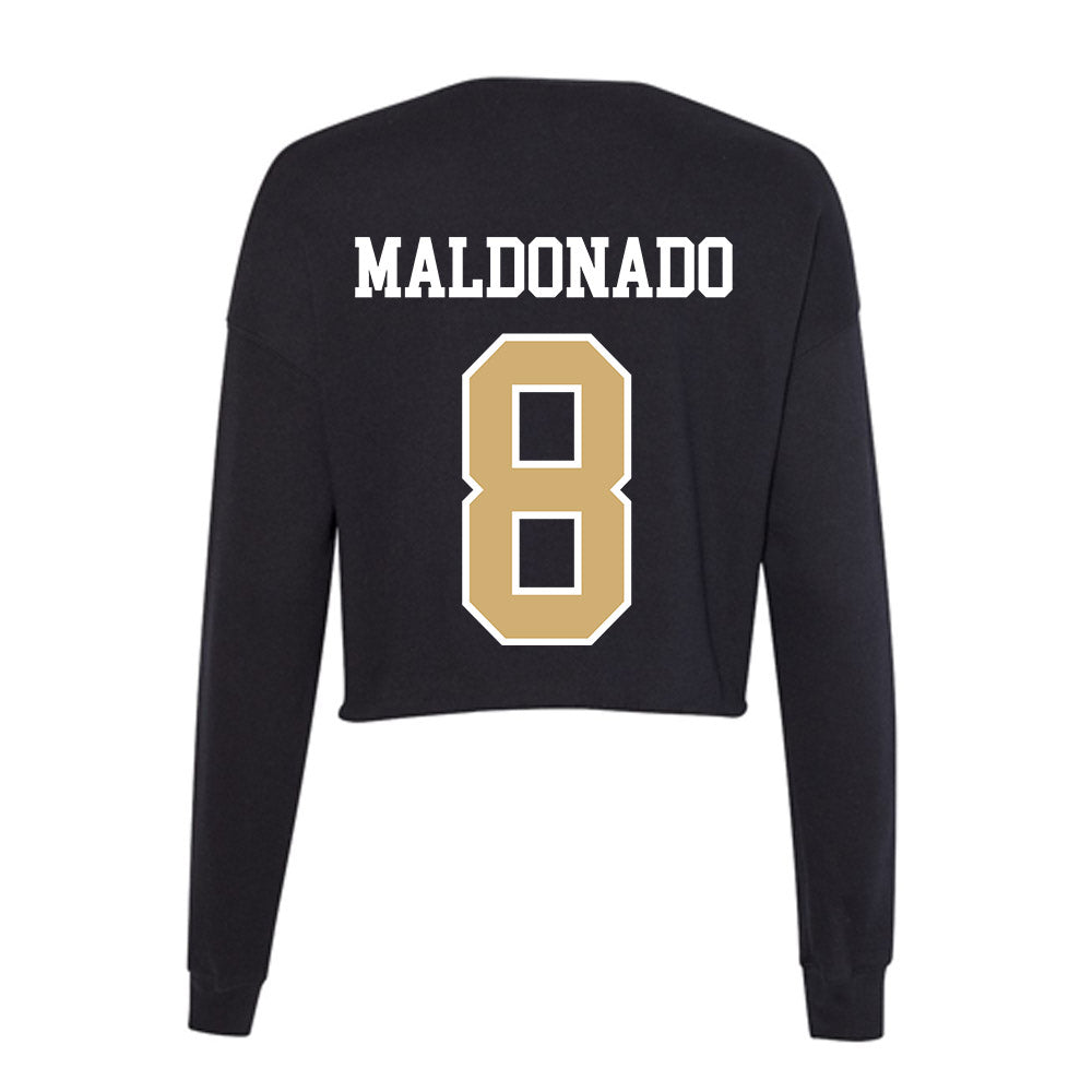 Vanderbilt - NCAA Baseball : Chris Maldonado - Women's Cropped Crew Fleece-1