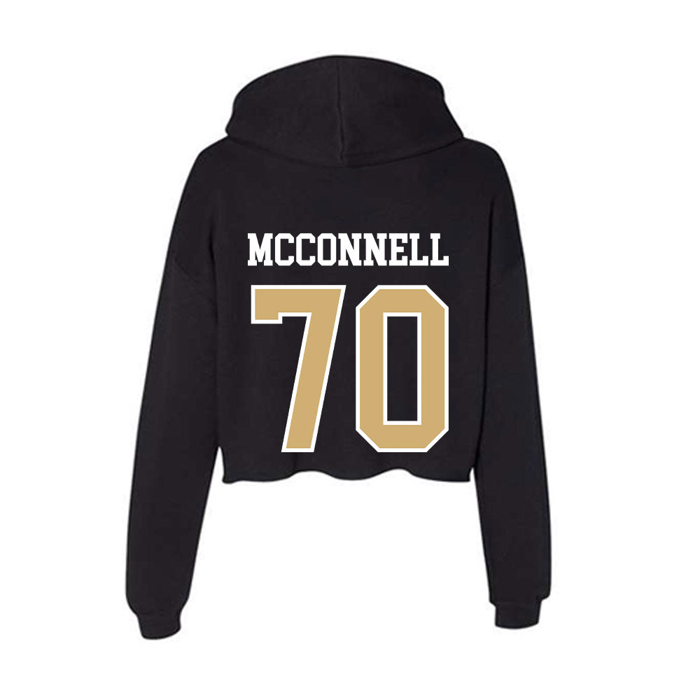 Vanderbilt - NCAA Football : Cade McConnell - Women's Crop Fleece Hoodie-1
