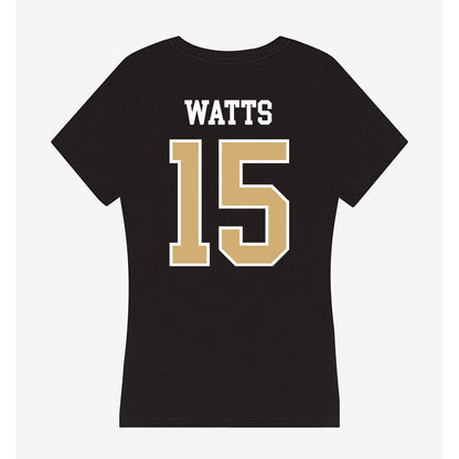Vanderbilt - NCAA Women's Soccer : Sydney Watts - Women's V-Neck T-Shirt-1