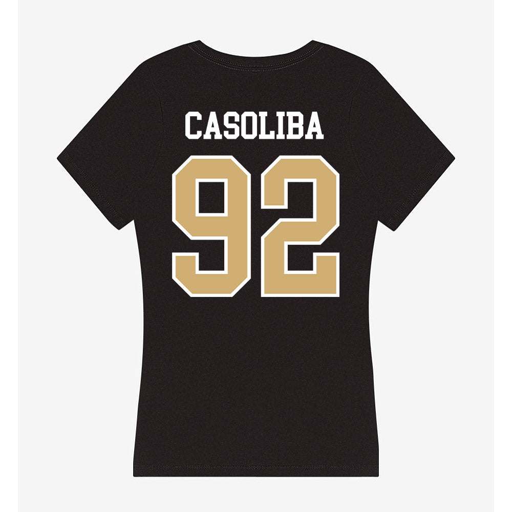 Vanderbilt - NCAA Baseball : Adria Casoliba - Women's V-Neck T-Shirt-1