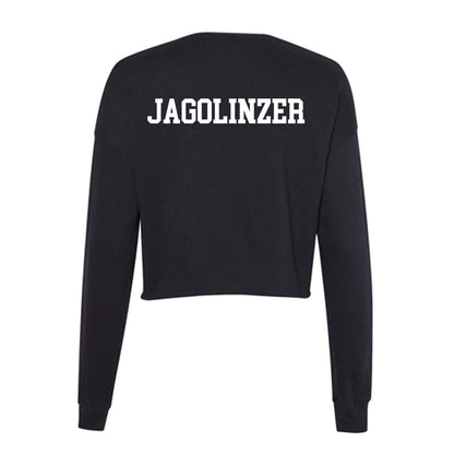 Vanderbilt - NCAA Women's Tennis : Jayden Jagolinzer - Women's Cropped Crew Fleece-1