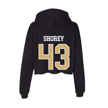 Vanderbilt - NCAA Baseball : Matthew Shorey - Women's Crop Fleece Hoodie-1