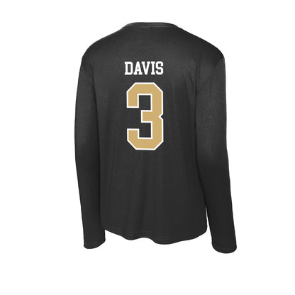 Vanderbilt - NCAA Baseball : Jayden Davis - Activewear Long Sleeve T-Shirt-1