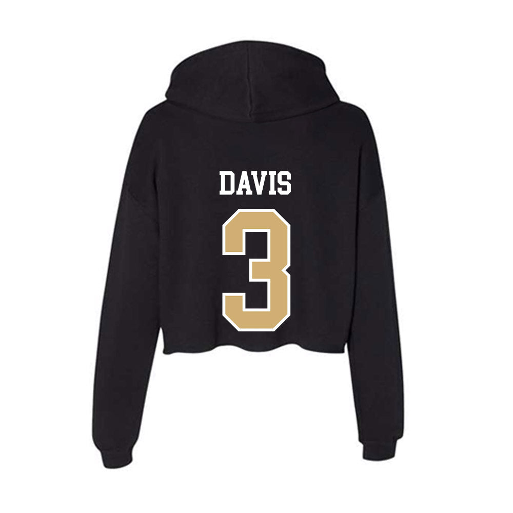 Vanderbilt - NCAA Baseball : Jayden Davis - Women's Crop Fleece Hoodie-1