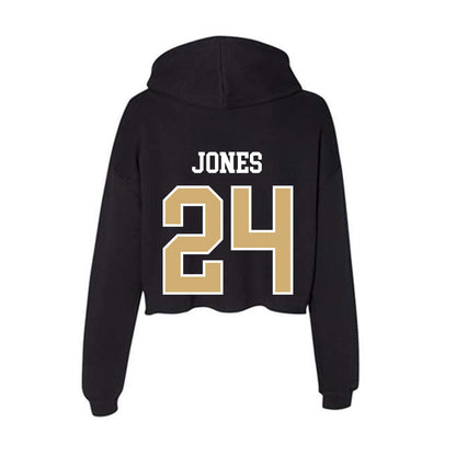 Vanderbilt - NCAA Women's Soccer : Courtney Jones - Women's Crop Fleece Hoodie-1