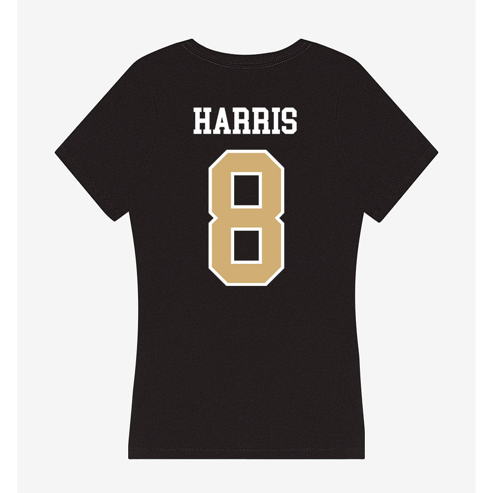 Vanderbilt - NCAA Men's Basketball : Tyler Harris - Women's V-Neck T-Shirt-1