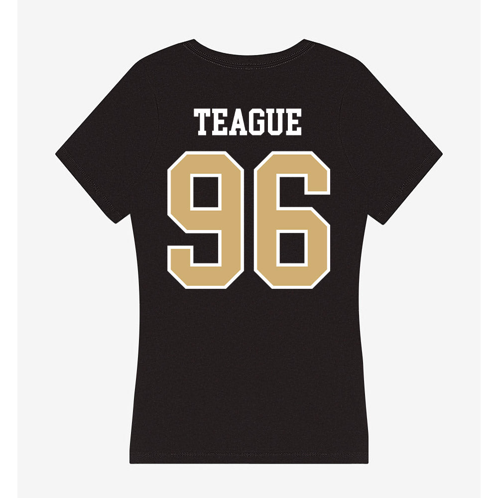 Vanderbilt - NCAA Baseball : Nathan Teague - Women's V-Neck T-Shirt-1