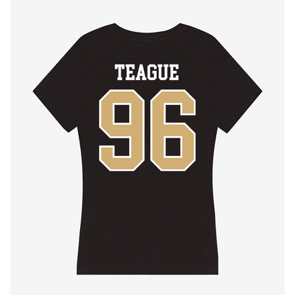 Vanderbilt - NCAA Baseball : Nathan Teague - Women's V-Neck T-Shirt-1