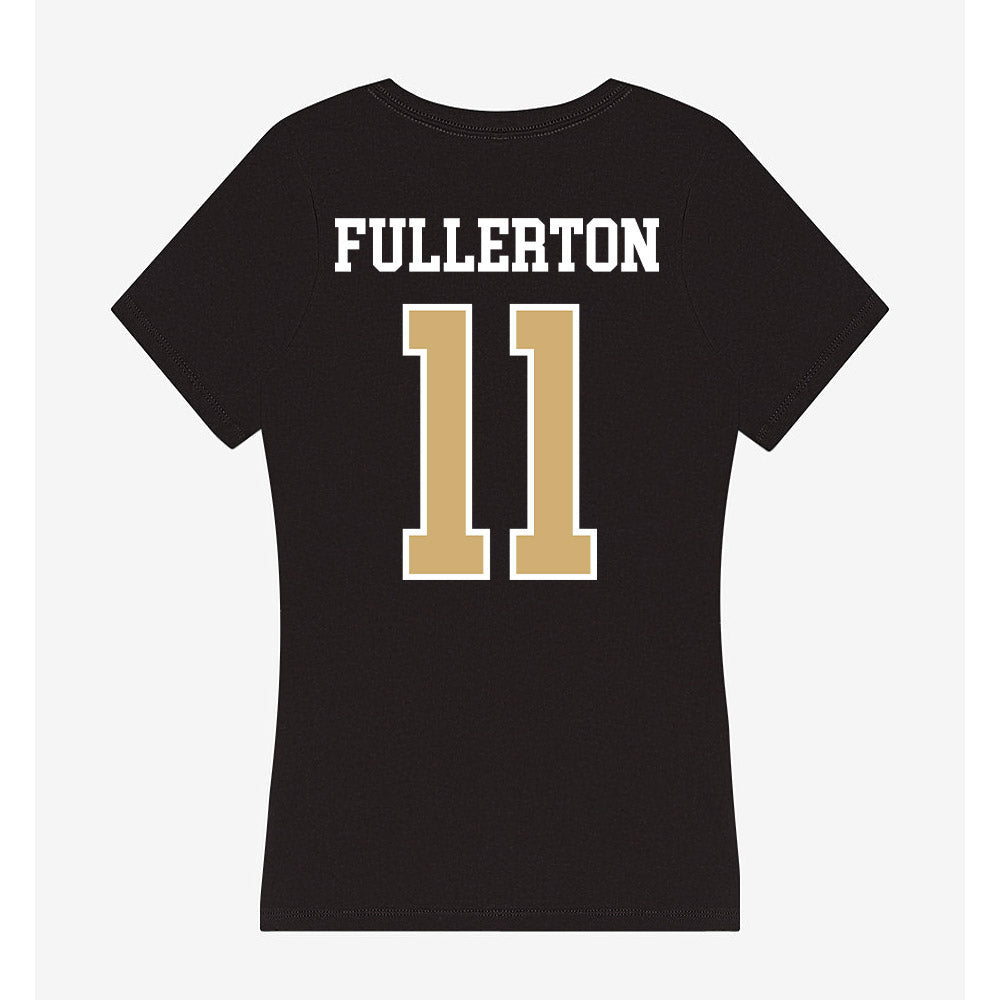 Vanderbilt - NCAA Women's Soccer : Melania Fullerton - Women's V-Neck T-Shirt-1