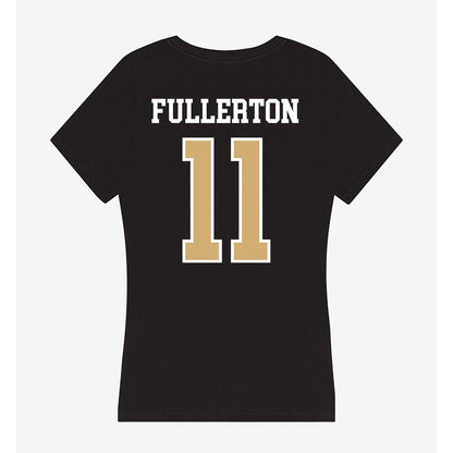 Vanderbilt - NCAA Women's Soccer : Melania Fullerton - Women's V-Neck T-Shirt-1