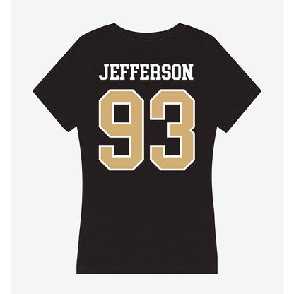 Vanderbilt - NCAA Football : Nikhil Jefferson - Women's V-Neck T-Shirt-1