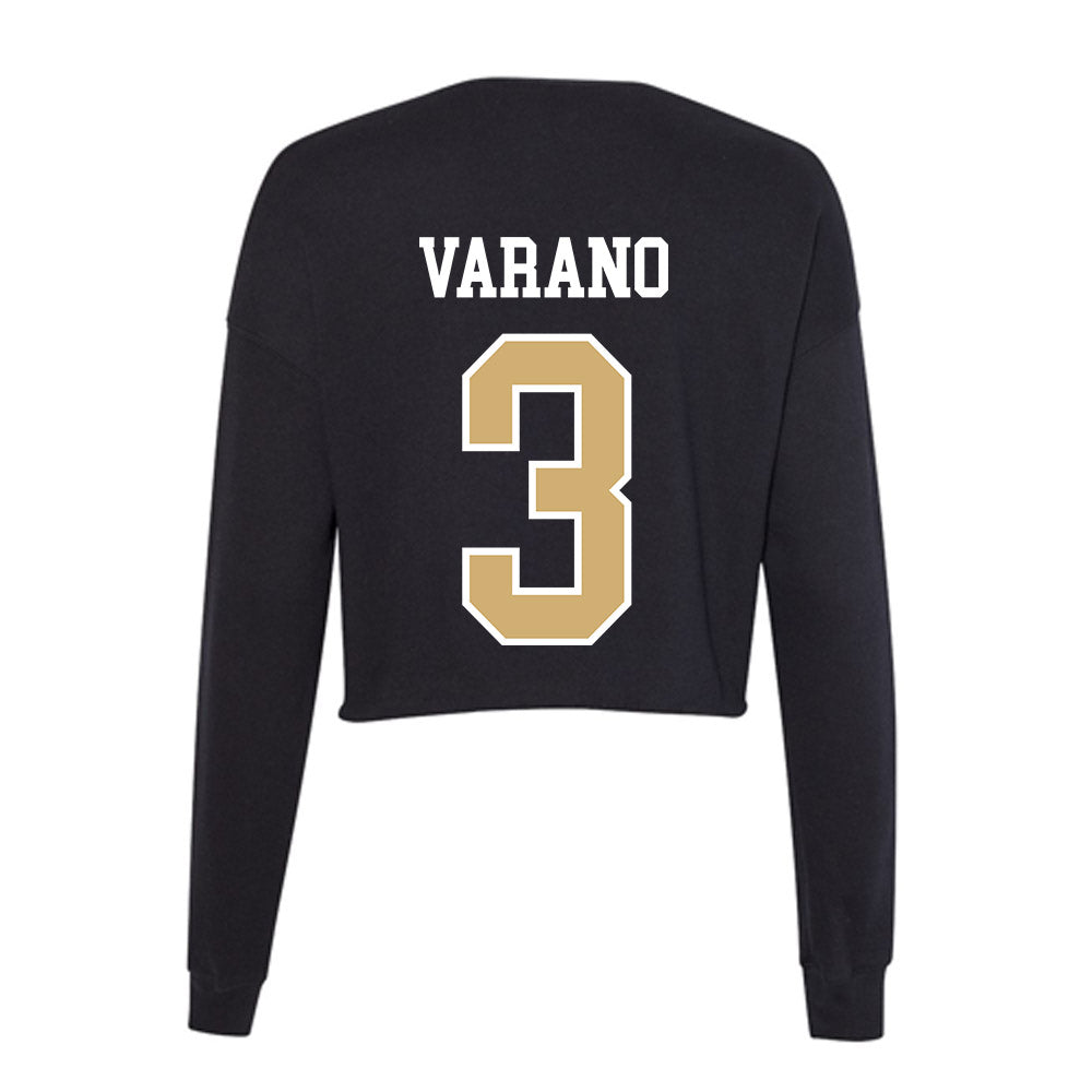 Vanderbilt - NCAA Women's Bowling : Victoria Varano - Women's Cropped Crew Fleece-1