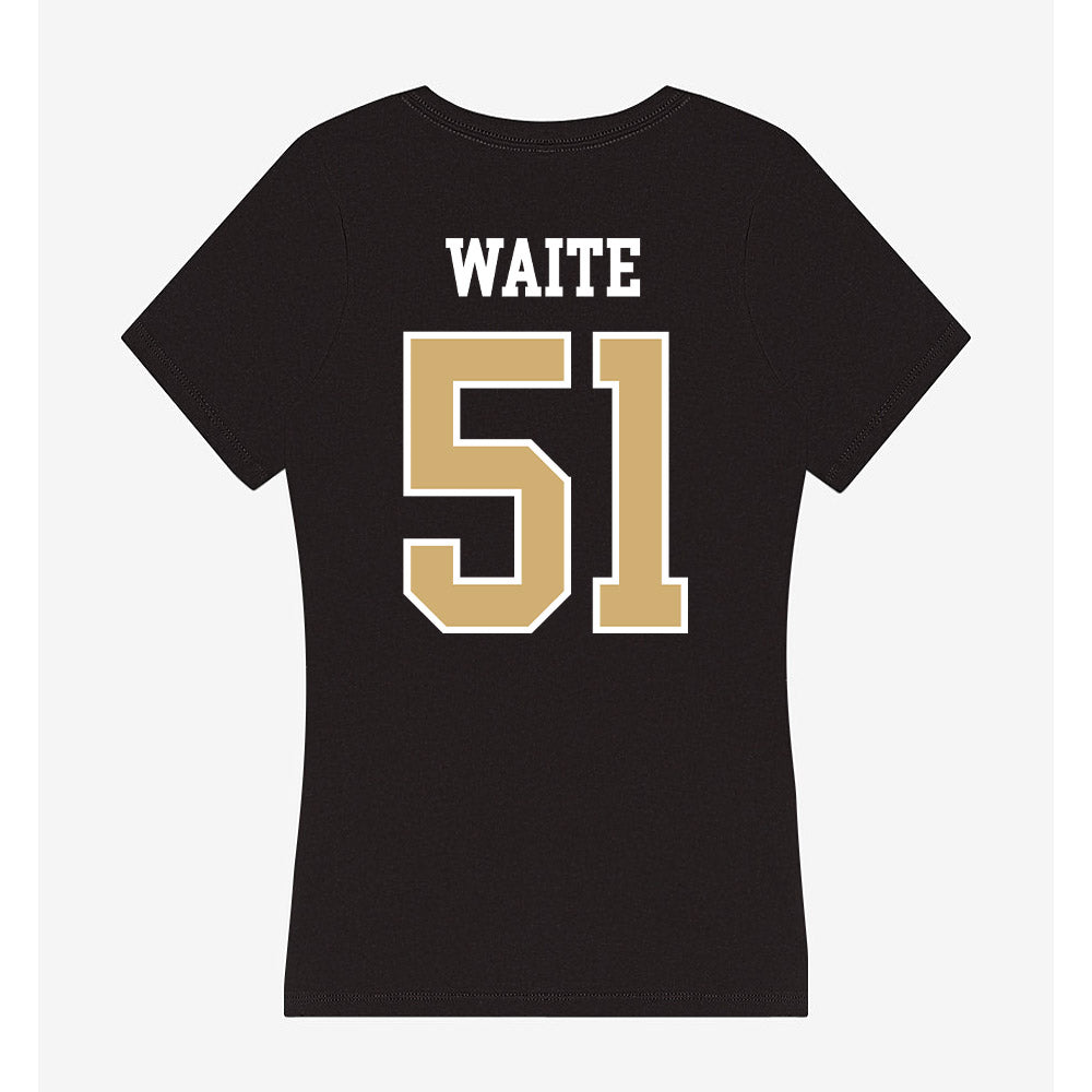 Vanderbilt - NCAA Baseball : Ryker Waite - Women's V-Neck T-Shirt-1