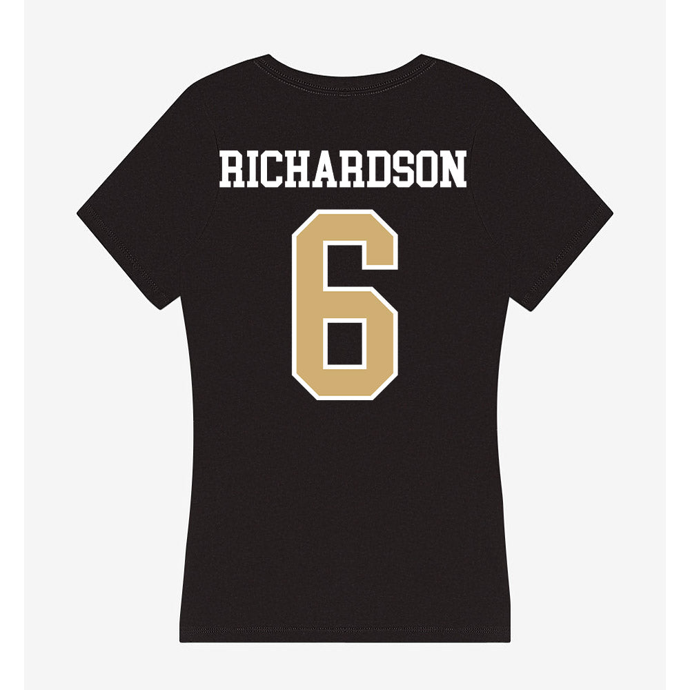 Vanderbilt - NCAA Football : Tre Richardson - Women's V-Neck T-Shirt-1