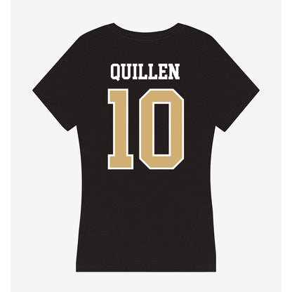 Vanderbilt - NCAA Baseball : Carson Quillen - Women's V-Neck T-Shirt-1