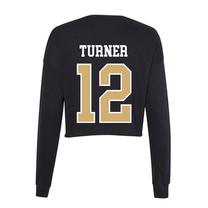 Vanderbilt - NCAA Women's Lacrosse : Amiyah Turner - Women's Cropped Crew Fleece-1