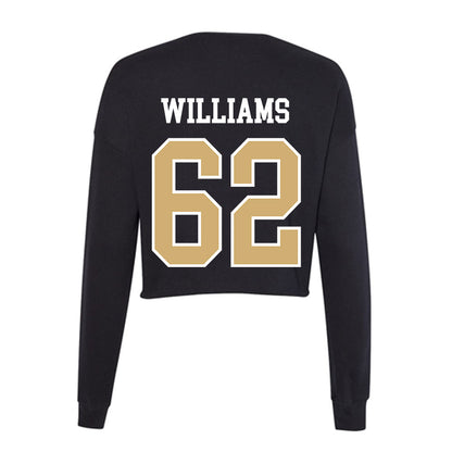 Vanderbilt - NCAA Football : CJ Williams - Women's Cropped Crew Fleece-1