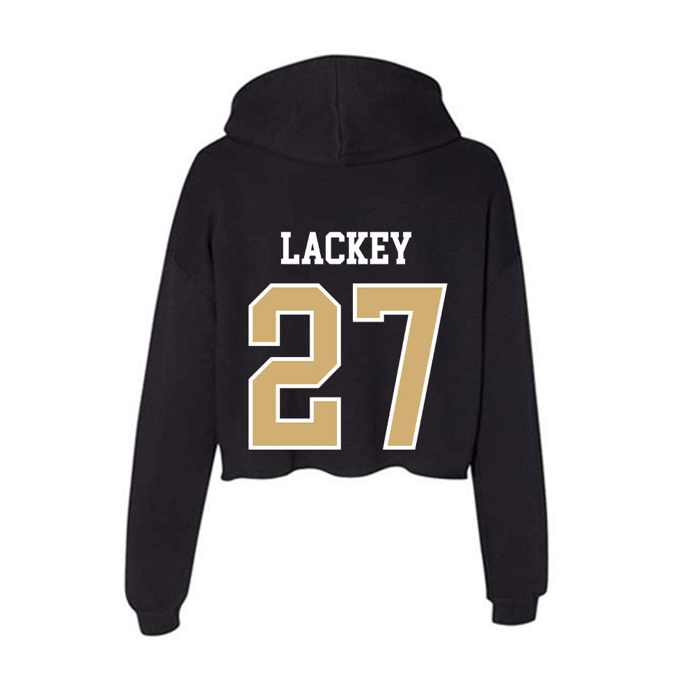 Vanderbilt - NCAA Football : Jaylin Lackey - Women's Crop Fleece Hoodie-1