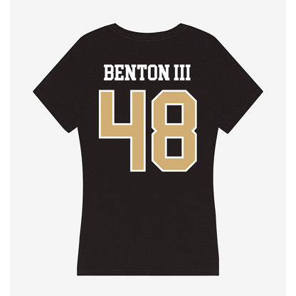 Vanderbilt - NCAA Football : Larry Benton III - Women's V-Neck T-Shirt-1