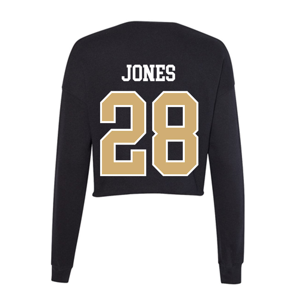 Vanderbilt - NCAA Football : Thomas Jones - Women's Cropped Crew Fleece-1