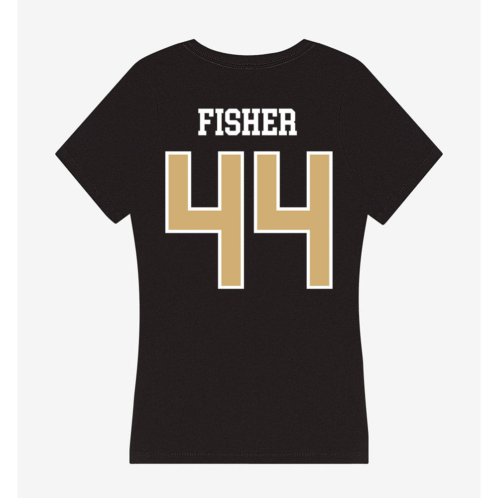 Vanderbilt - NCAA Football : Gabe Fisher - Women's V-Neck T-Shirt-1