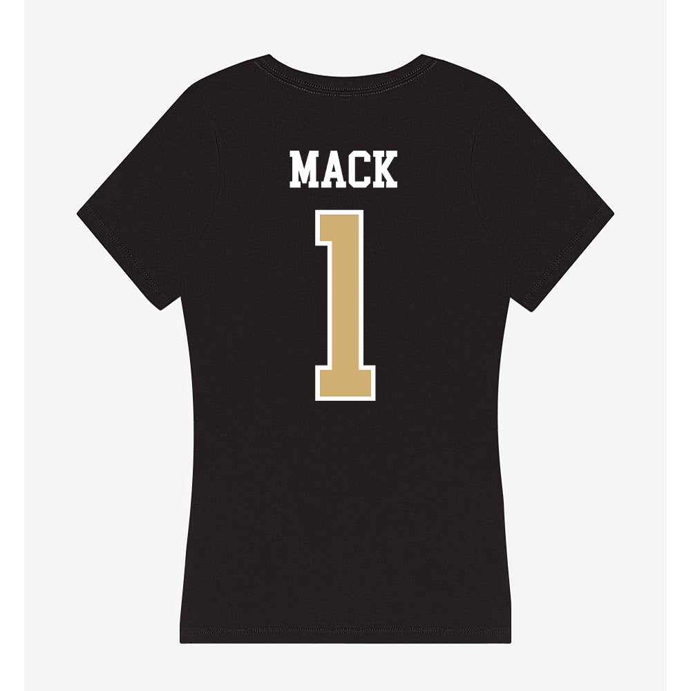 Vanderbilt - NCAA Women's Volleyball : Hailee Mack - Women's V-Neck T-Shirt-1