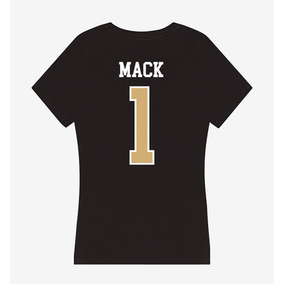 Vanderbilt - NCAA Women's Volleyball : Hailee Mack - Women's V-Neck T-Shirt-1