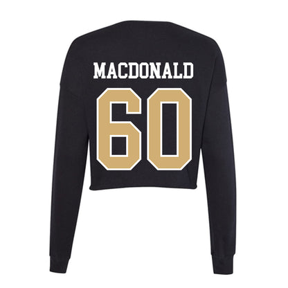 Vanderbilt - NCAA Football : Duncan MacDonald - Women's Cropped Crew Fleece-1
