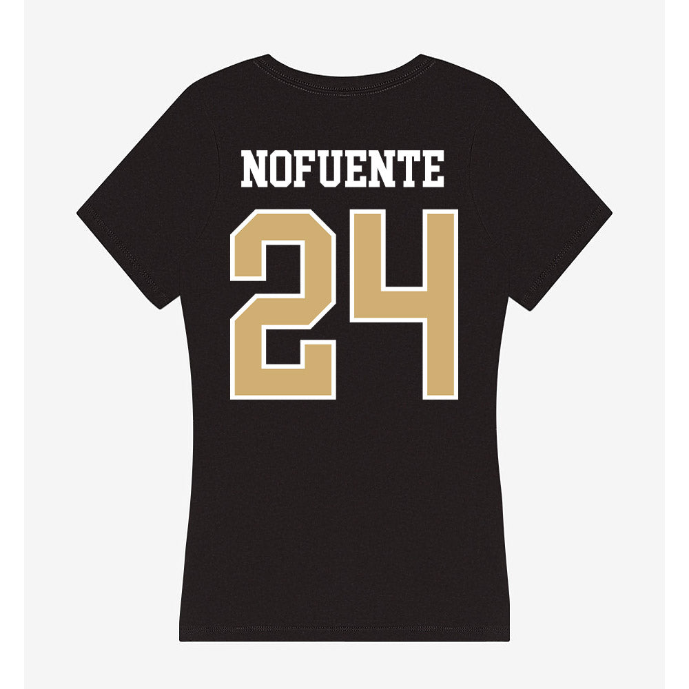 Vanderbilt - NCAA Women's Bowling : Saphyre Nofuente - Women's V-Neck T-Shirt-1