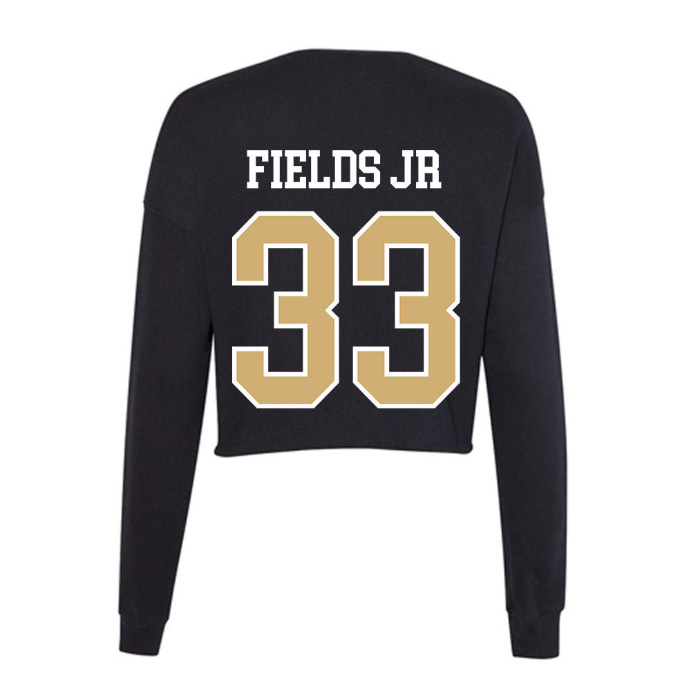Vanderbilt - NCAA Football : Gabe Fields Jr - Women's Cropped Crew Fleece-1