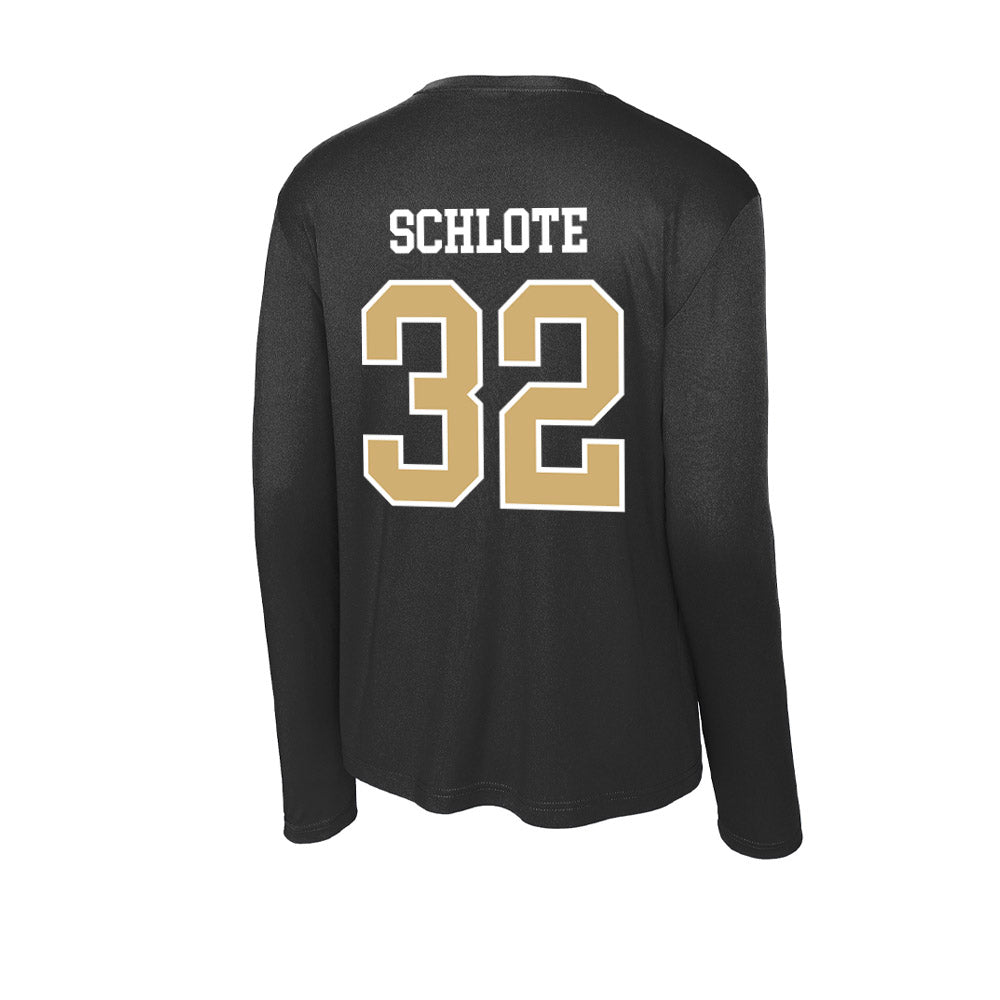 Vanderbilt - NCAA Baseball : Nate Schlote - Activewear Long Sleeve T-Shirt-1