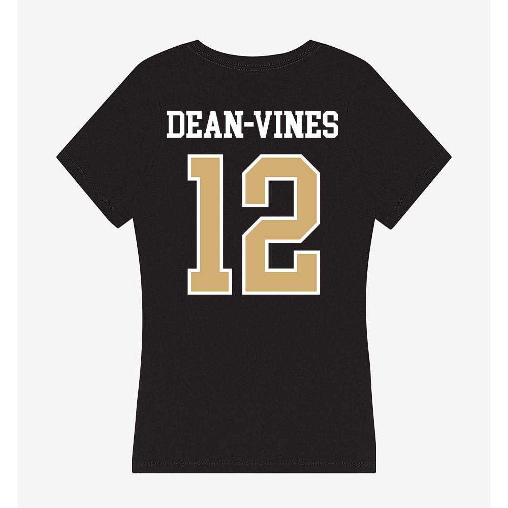 Vanderbilt - NCAA Men's Basketball : Jaylon Dean-Vines - Women's V-Neck T-Shirt-1