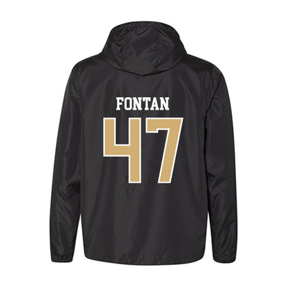 Vanderbilt - NCAA Football : Isaiah Fontan - Windbreaker-1