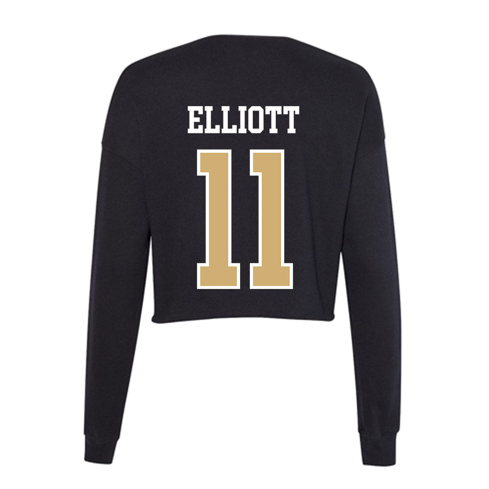 Vanderbilt - NCAA Football : Jack Elliott - Women's Cropped Crew Fleece-1