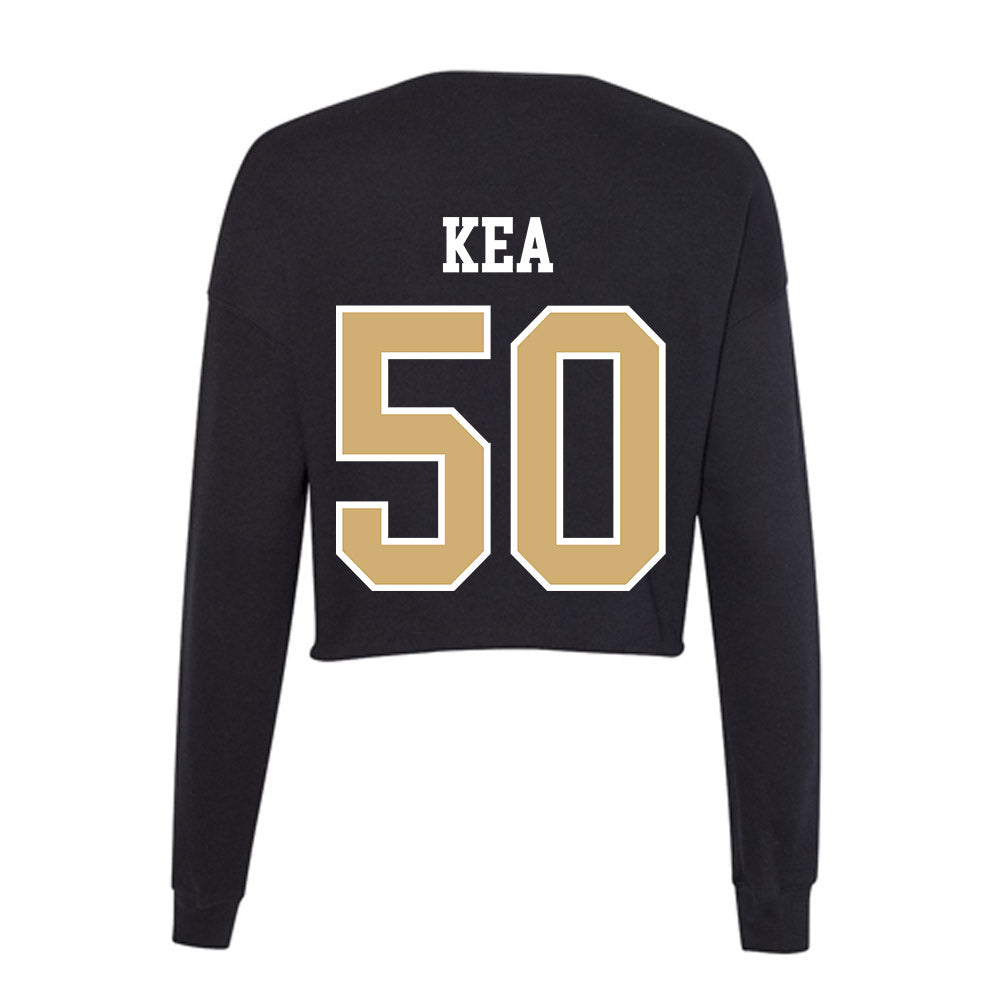 Vanderbilt - NCAA Baseball : Jaydon Kea - Women's Cropped Crew Fleece-1