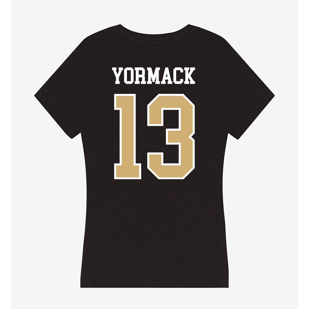 Vanderbilt - NCAA Baseball : Derek Yormack - Women's V-Neck T-Shirt-1