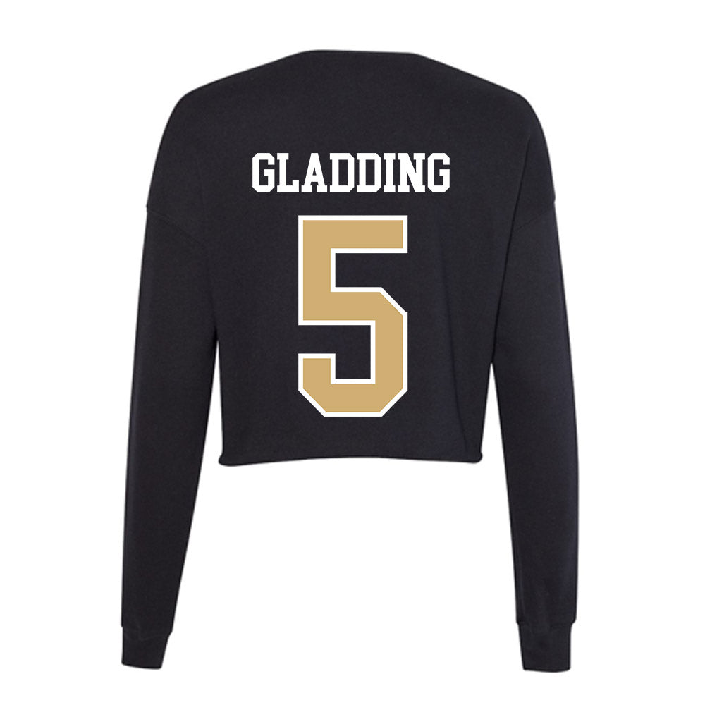 Vanderbilt - NCAA Women's Lacrosse : Alexandra Gladding - Women's Cropped Crew Fleece-1