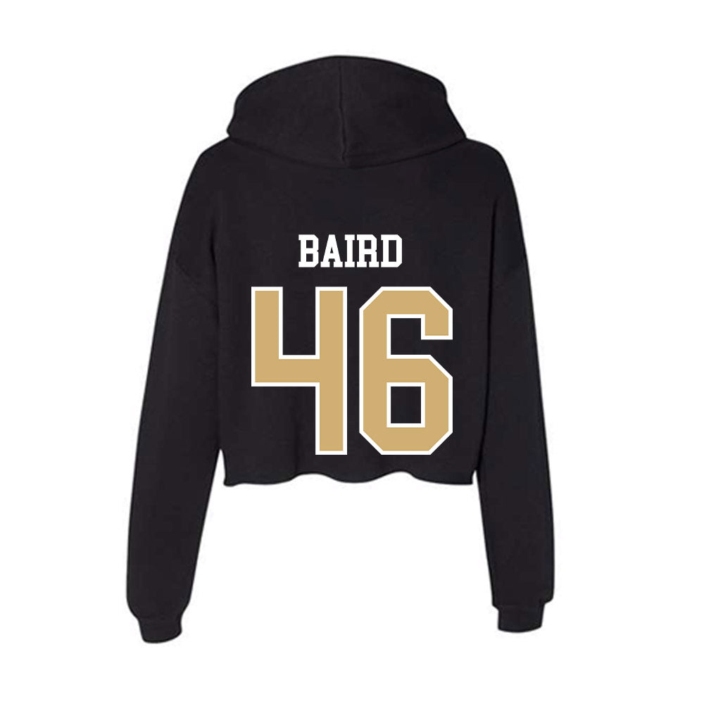 Vanderbilt - NCAA Baseball : Tyler Baird - Women's Crop Fleece Hoodie-1