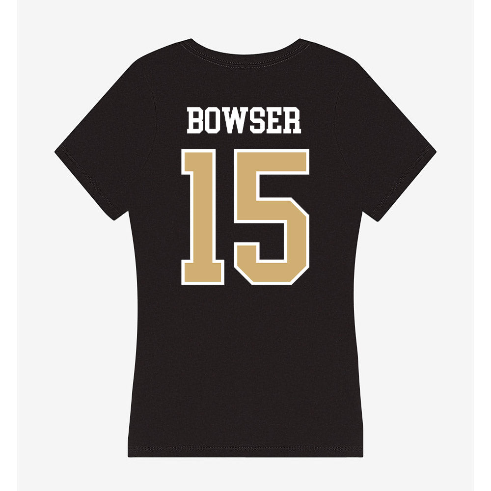 Vanderbilt - NCAA Women's Volleyball : maddy Bowser - Women's V-Neck T-Shirt-1