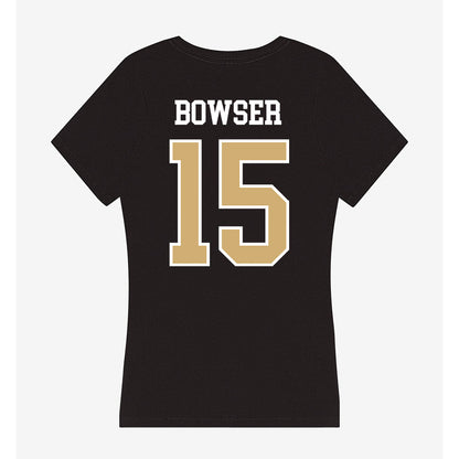 Vanderbilt - NCAA Women's Volleyball : maddy Bowser - Women's V-Neck T-Shirt-1