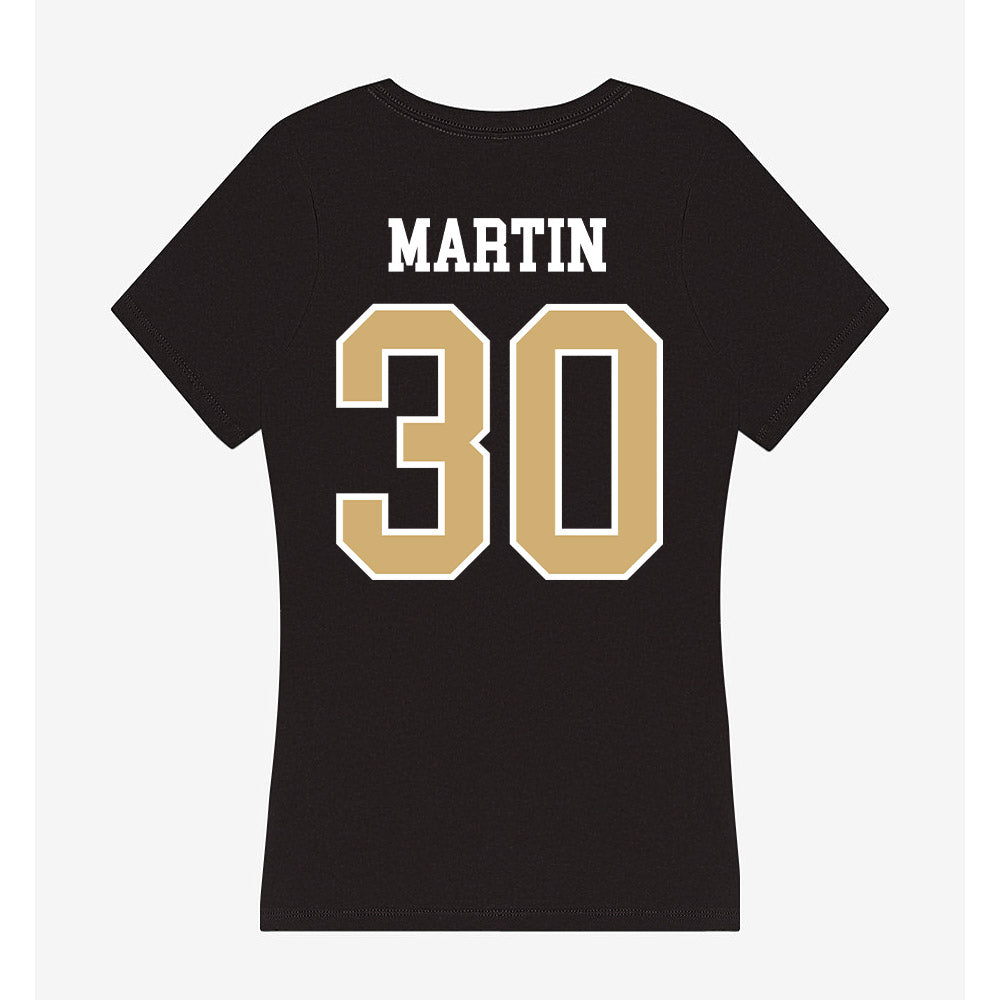 Vanderbilt - NCAA Women's Lacrosse : Emme Martin - Women's V-Neck T-Shirt-1