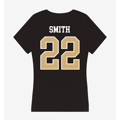 Vanderbilt - NCAA Women's Soccer : Ellett Smith - Women's V-Neck T-Shirt-1