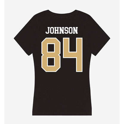 Vanderbilt - NCAA Football : Kam Johnson - Women's V-Neck T-Shirt-1