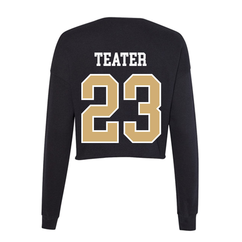 Vanderbilt - NCAA Women's Soccer : Maci Teater - Women's Cropped Crew Fleece-1