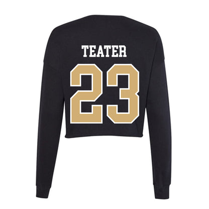 Vanderbilt - NCAA Women's Soccer : Maci Teater - Women's Cropped Crew Fleece-1
