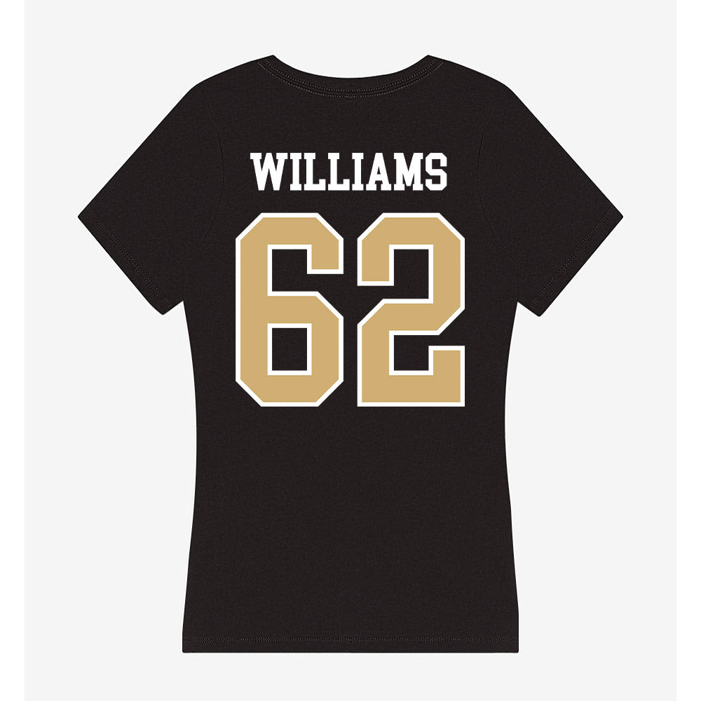 Vanderbilt - NCAA Football : CJ Williams - Women's V-Neck T-Shirt-1
