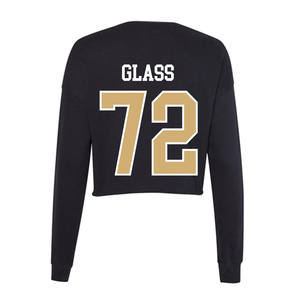 Vanderbilt - NCAA Football : Isaia Glass - Women's Cropped Crew Fleece-1